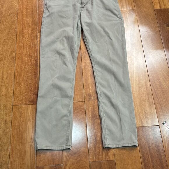 Hudson Men’s Tan Blake Slim Straight zip Fly Denim Jeans size 34 - Picture 3 of 14